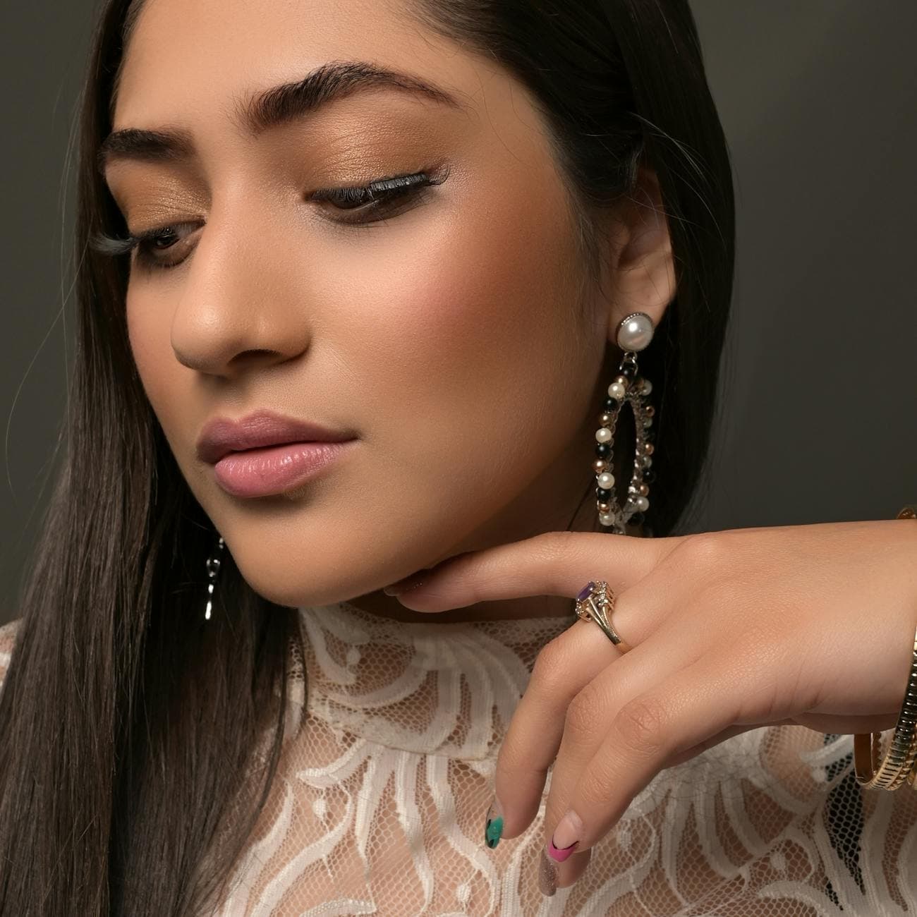 پابند طلا مدل زنجیری